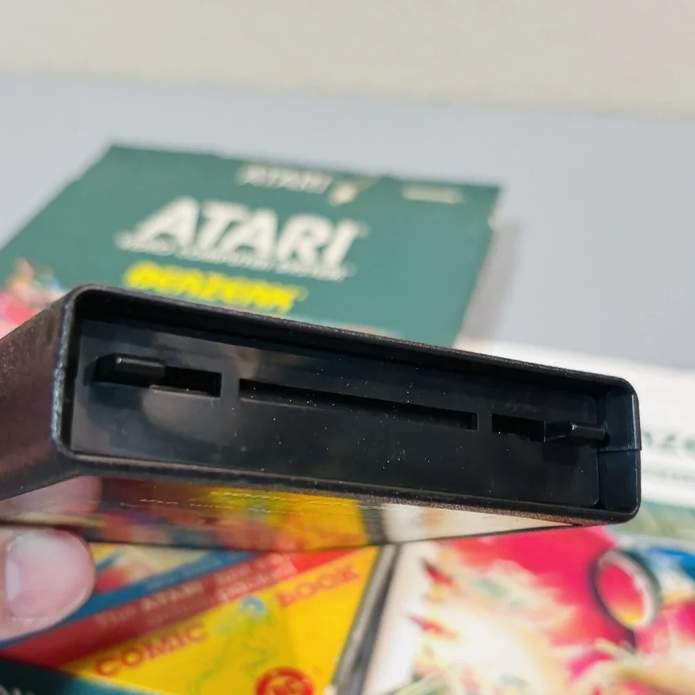 Berzerk Atari 2600, 1982) w/ Manual & Video Game System Cartridge Box